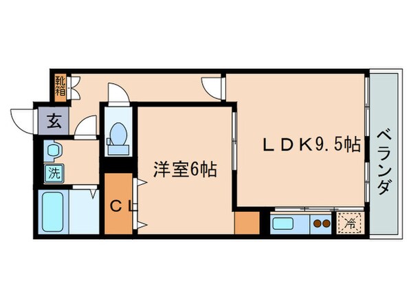 ＱＵＡＬＩＡの物件間取画像